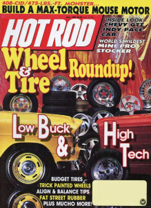 HOT ROD 1990 MAY - THUNDERBOLT, WHEELS/TIRES